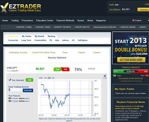 eztrader binary options