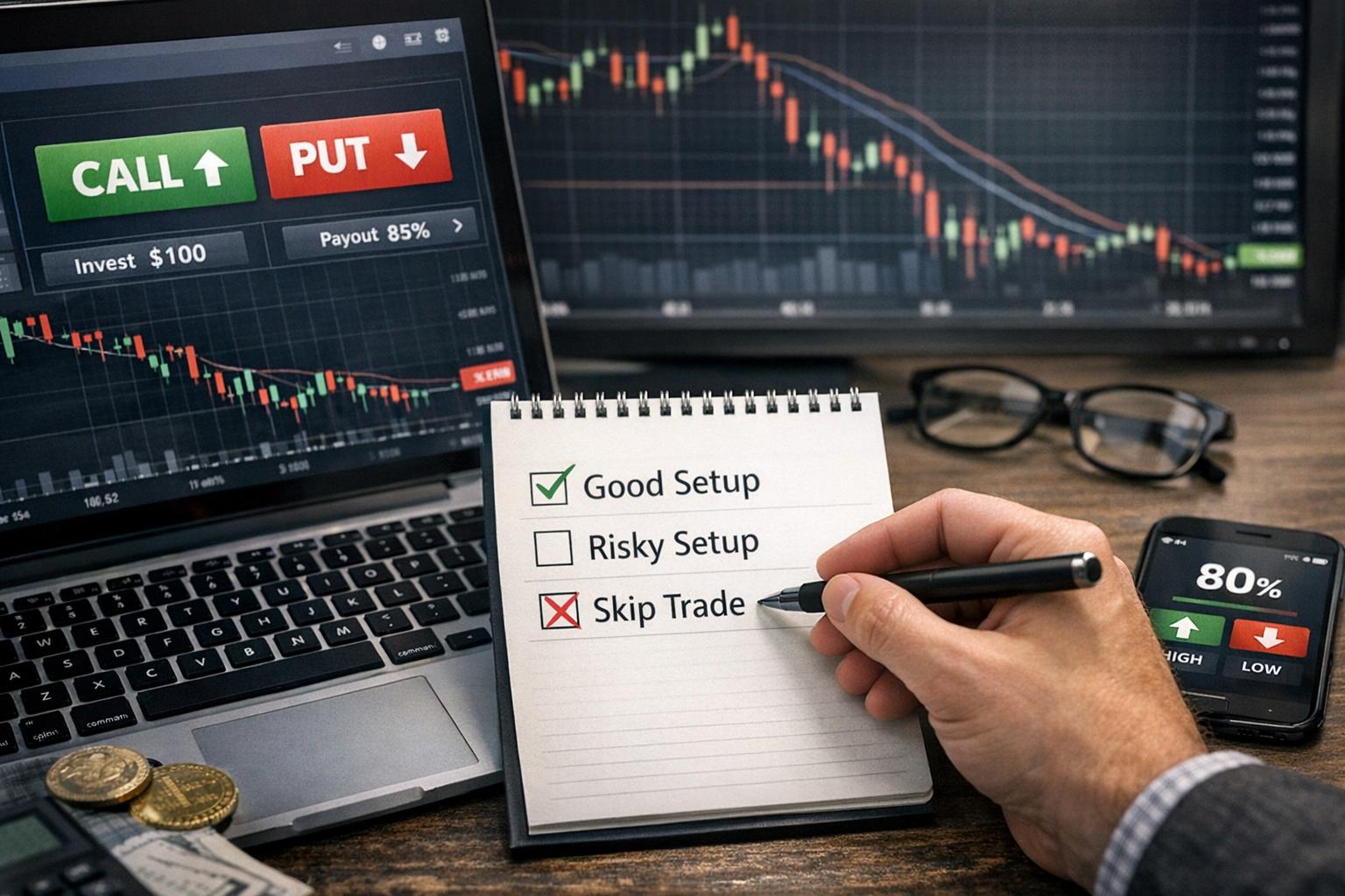 Binary Options Trade Filtering: When to Skip a Setup