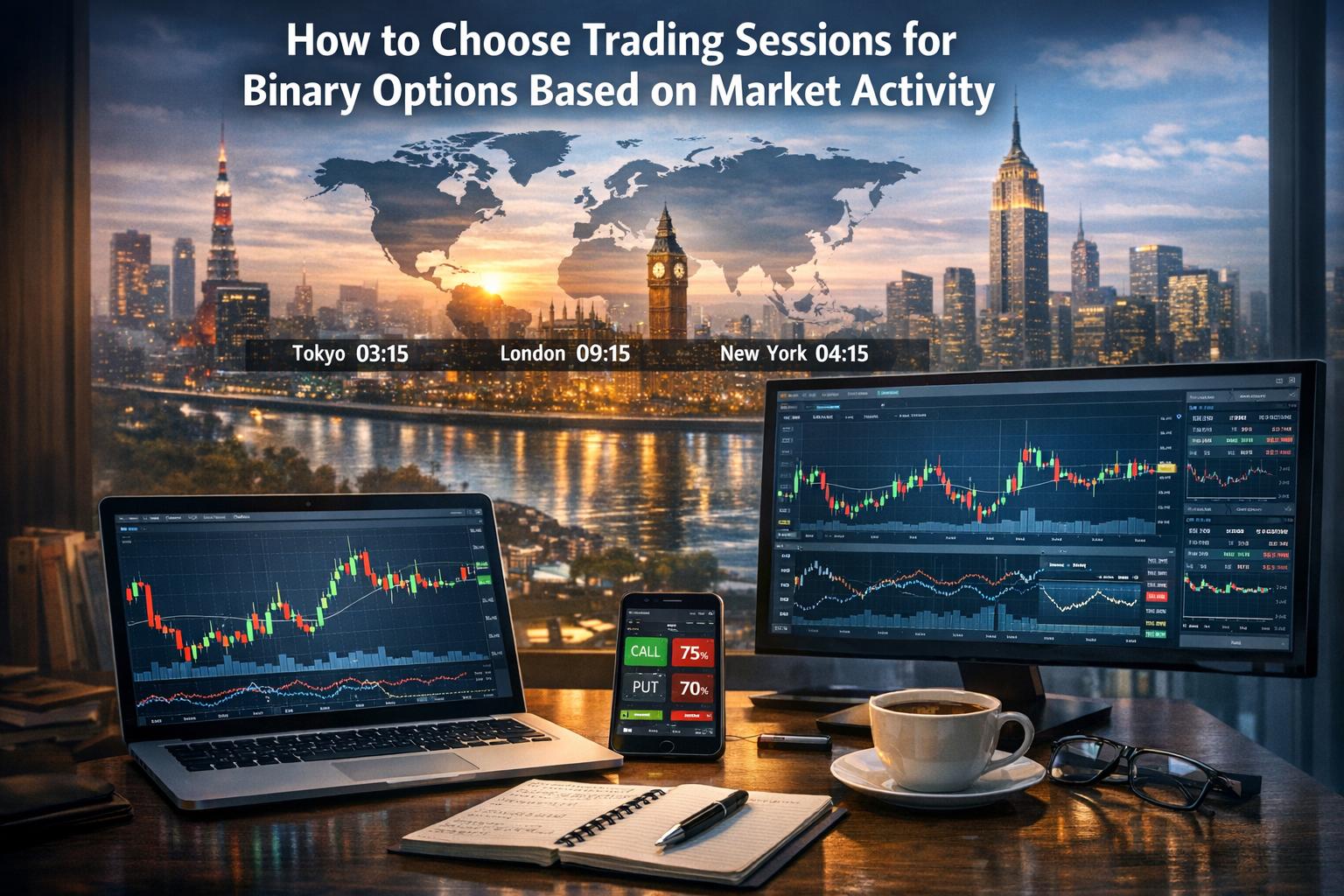 How to Choose Trading Sessions for Binary Options Based on Market Activity