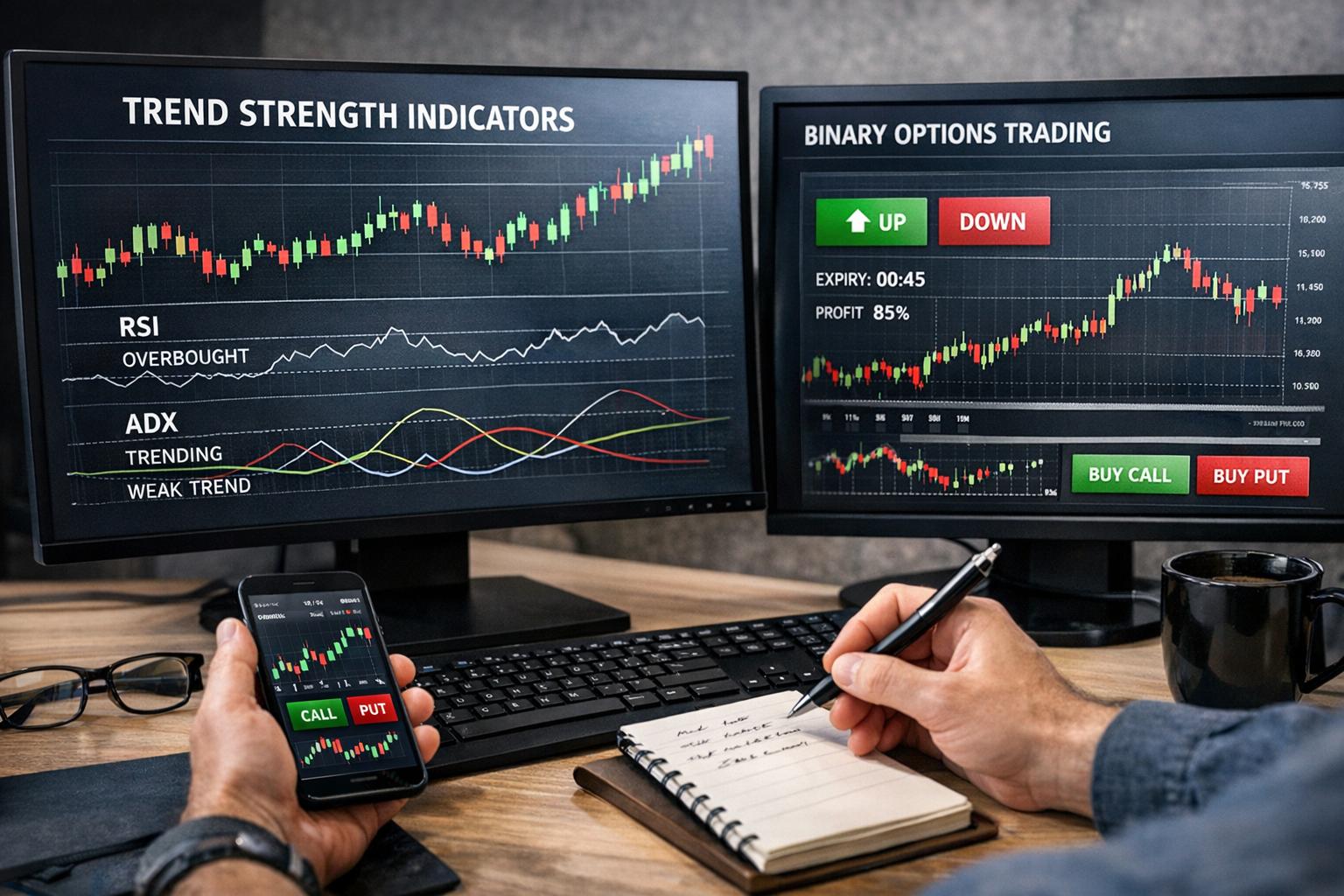 Using Trend Strength Indicators for Binary Options Decision-Making