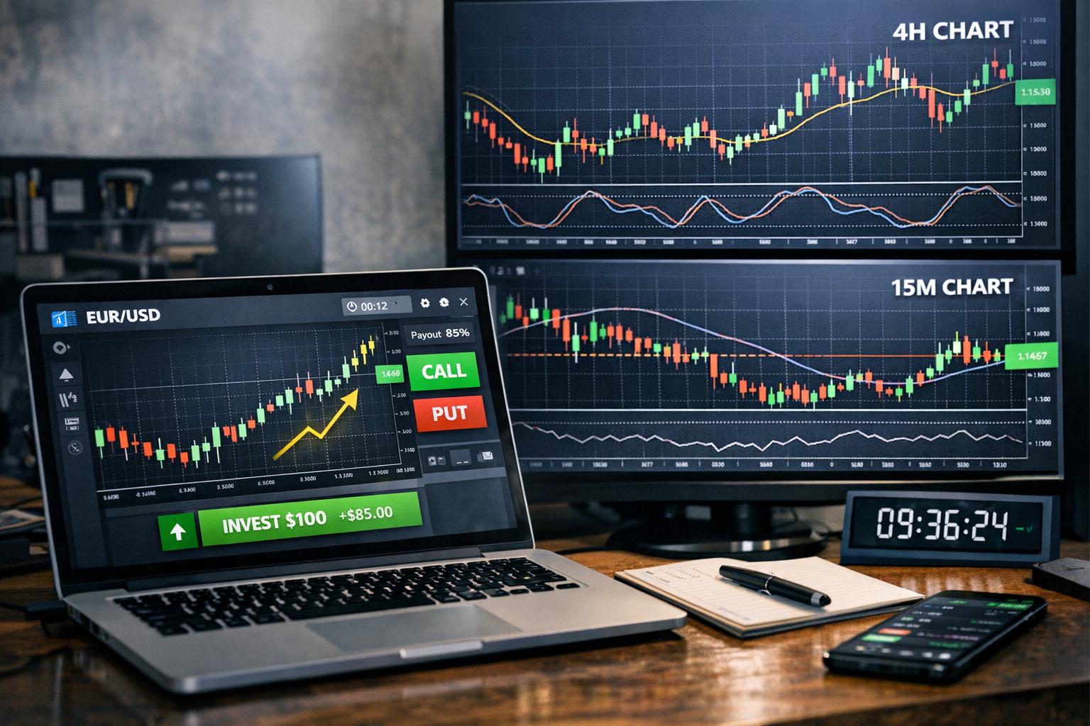 Using Multi-Timeframe Confirmation in Binary Options Trading