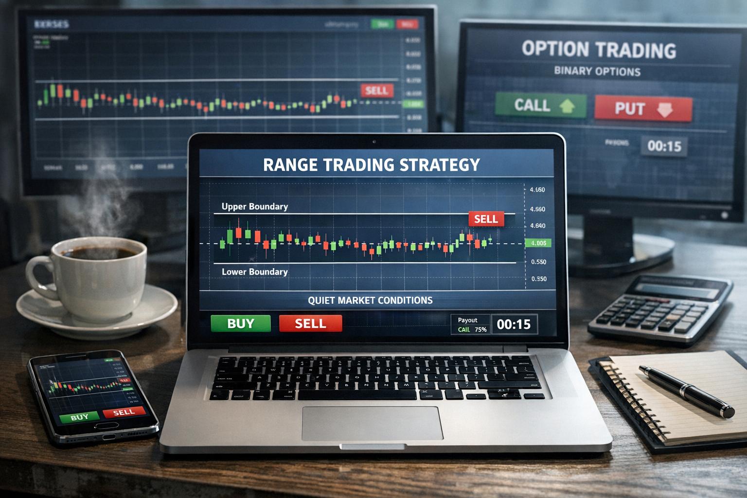 Binary Options Range Trading Setups in Quiet Market Conditions